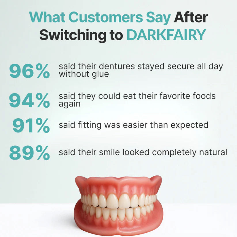 '-DarkFairy™ Custom-Fit Dentures — Designed for Comfort and a Natural-Looking Smile