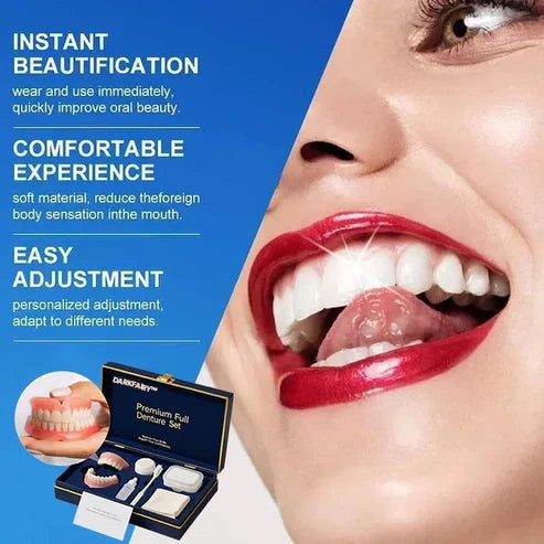'-DarkFairy™ Custom-Fit Dentures — Designed for Comfort and a Natural-Looking Smile