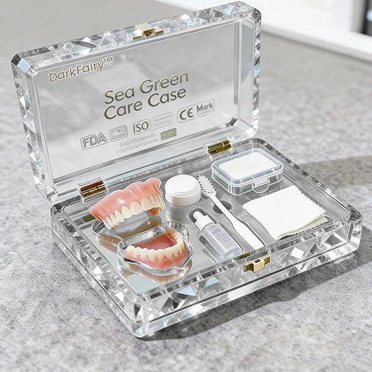 Ends Today: 75% OFF! ⏰DarkFairy™ Medical Full Denture with Strong Suctiond Custom-Fit Full Functional Dentures🦷